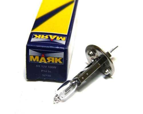 Лампа автомобильная   "МАЯК" H1 12V 100w   (52150)