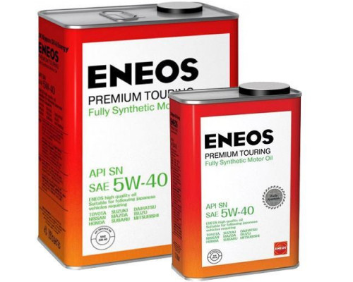 Масло моторное ENEOS синтетика 5w40  4л+1л. PREMIUM SN