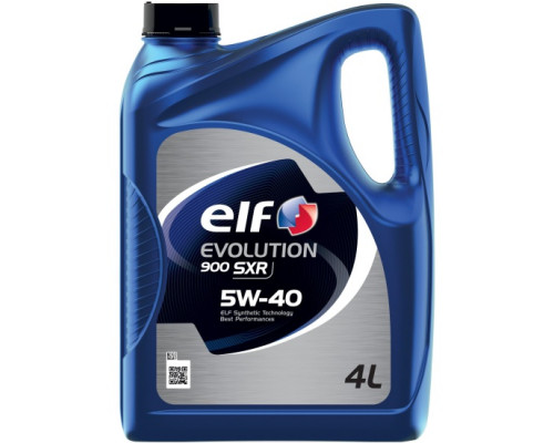 Масло моторное синтетическое ELF Evolution 900 SXR 5W40 SN/CF, A3/B4 4л