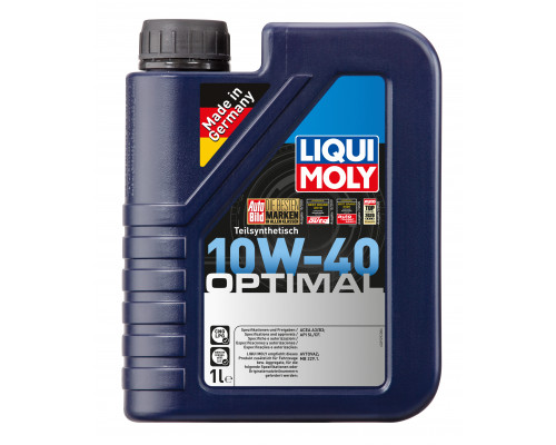 Масло моторное LiquiMoly  Optimal 10W40 A3/B3 1л (3929)