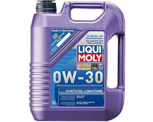 Масло моторное  LiquiMoly  0w30 синт 5л.Synt Longtime SL/CF  8977