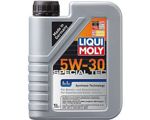 Масло моторное LiquiMoly  5w30  синт 1л. Leichtlauf Special LL  А3/В4 8054/1192