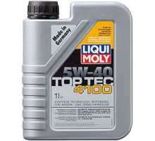 Масло моторное LiquiMoly 5w40 синт 1л. TopTec 4100  (7500)