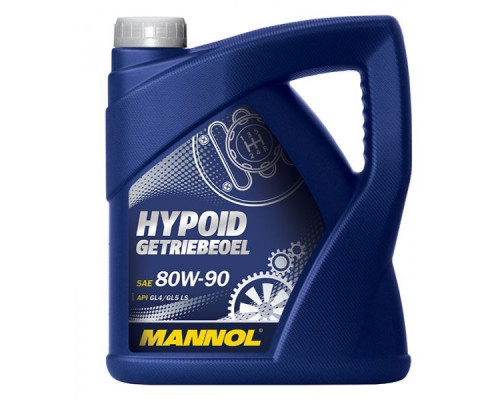 Масло трансмиссионное Маннол 80w90 ТМ-4/5  4л. мин. Hypoid 8106