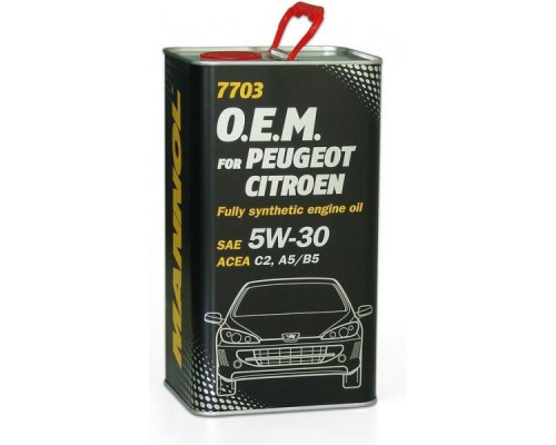 Масло моторное Маннол Energy Formula PSA 5w30 4л  7703