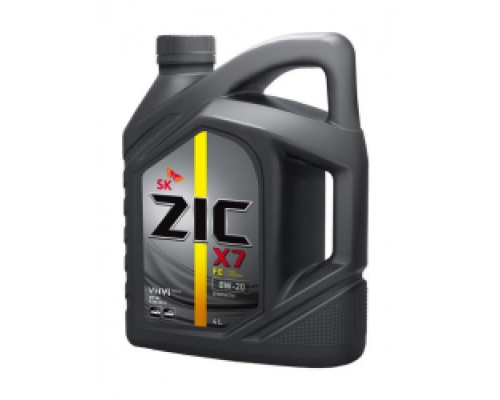 Масло моторное ZIC  X7  FE  0w20   4 л