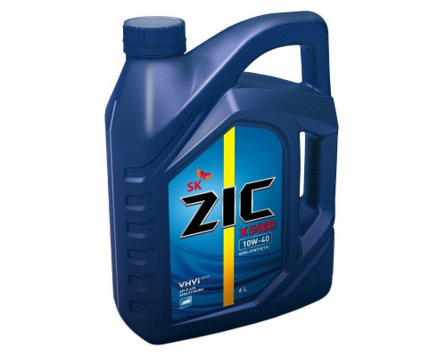Масло моторное ZIC X 5000   10w40 6л