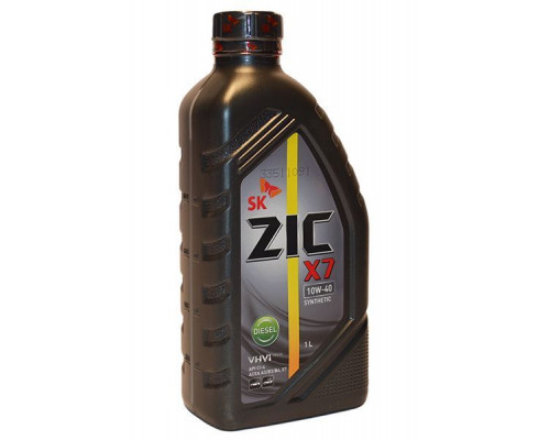 Масло моторное ZIC X7  Дизель  10W40 1л,