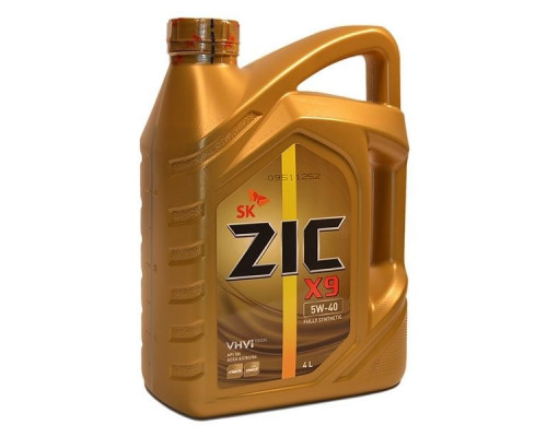 Масло моторное ZIC   Х9 FE 5w30 синтетика  4л