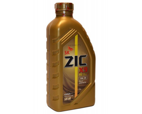 Масло моторное ZIC  Х9  FE 5w30 синтетика  1л. A5/B5