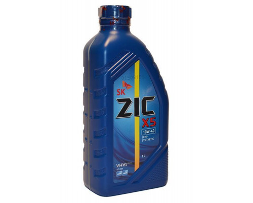 Масло моторное ZIC  Х5  10w40 п/с 1л