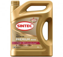 Масло моторное Sintec Премиум 9000 5w30  А3/В4 4л