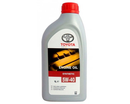 Масло моторное  Тойота MOTOR OIL  синтет. 5w40 SN/SM 1л. A3/B4