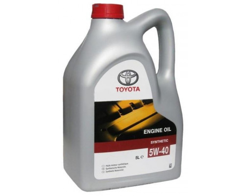 Масло моторное Тойота MOTOR OIL  синтет. 5w40 SN/SM 5л. А3/В3/B4