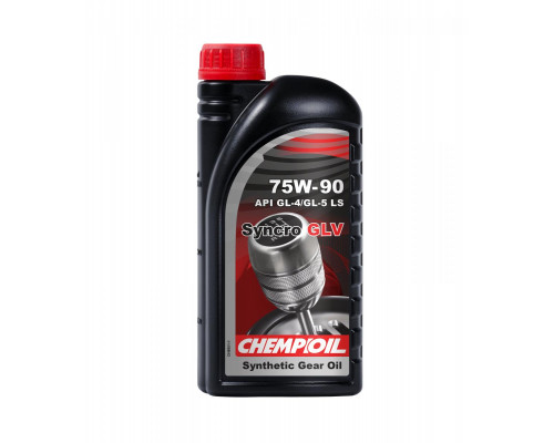 Масло трансмиссионное CHEMPIOIL Syncro GLV 75w90  GL4/GL5 LS  синт. 1л пласт.
