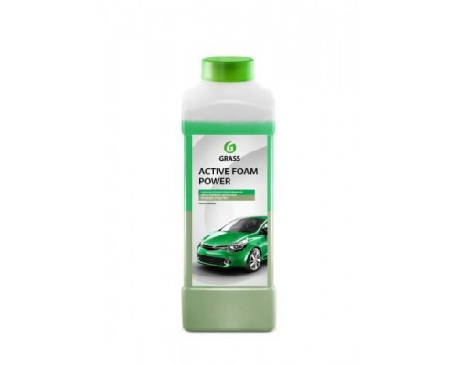 GRASS 113140 Автошампунь  для б/к мойки POWER 2-х сл 1л.