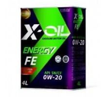 Масло моторное X-Oil Energy FE  0w20 SN/CF 4л
