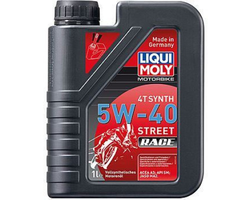 масло моторное LIQUI MOLY 4-т. STREET Race 5w40 1л. 2592