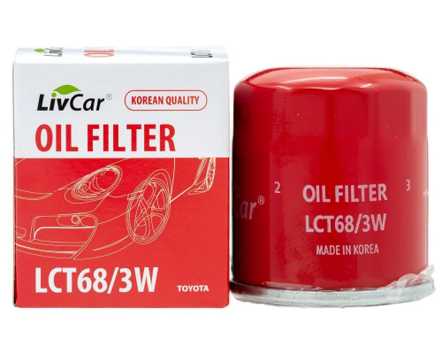 LIVCAR Фильтр масляный OIL FILTER  LCT68/3W