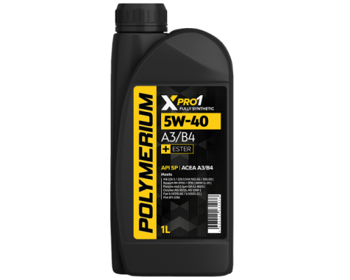 Масло моторное POLYMERIUM  XPR01 5w40 А3/В4 1л