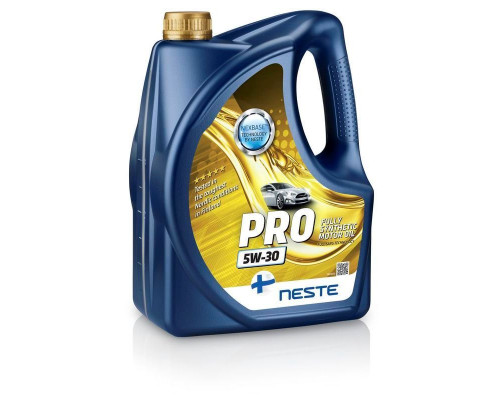 Масло моторное синтет.NESTE Pro   5w30 4л.