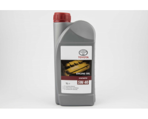 Масло моторное Тойота MOTOR OIL  синтет. 5w40 SM/CF  1л. (Бельгия)