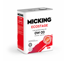 Моторное масло Micking Ecostage MG1 синт 0W20  SN/RC 4л