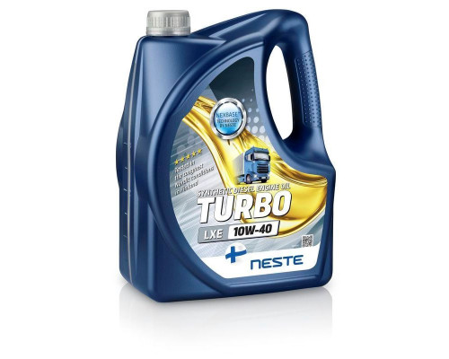 Масло моторное синтет.NESTE  Turbo LXE 10w40 п/с 4л.
