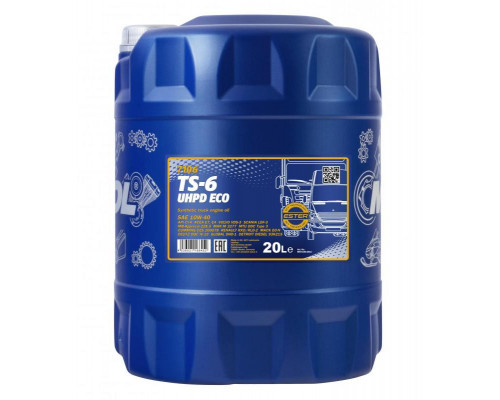 Масло моторное Маннол  TS-6 10w40 UNPD  Cl-4 E4/E7 синт. 20л 7106