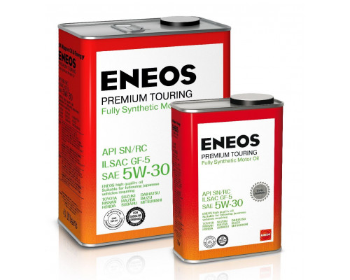 Масло моторное ENEOS синтетика 5w30 4л+1л. PREMIUM SN
