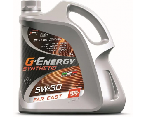 Масло моторное  G-Energy Synthetik Far East  5w30 4л.  GF-6A