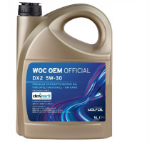 Масло моторное WOC OEM OFFICIAL DX 5W30 5л SP C3