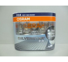 Лампочка "OSRAM" "SUS Вох" H4 60/55+60% SILVERSTAR 2.0